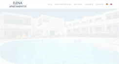 Desktop Screenshot of apartamentoselena.com